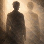 Ombre double projetée sur un mur, symbolisant la distinction entre l’effet voulu et l’effet accepté