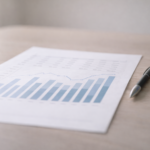 Graphique flou symbolisant une étude d’opinion sur la fin de vie