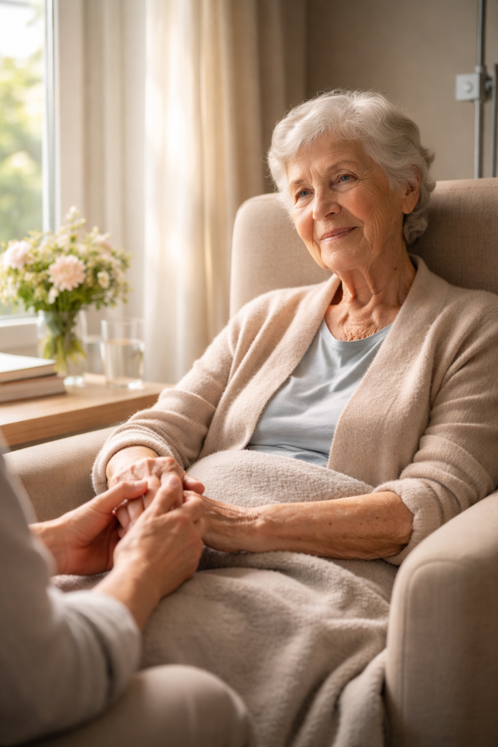 Accompagner un proche malade par une présence simple et attentive