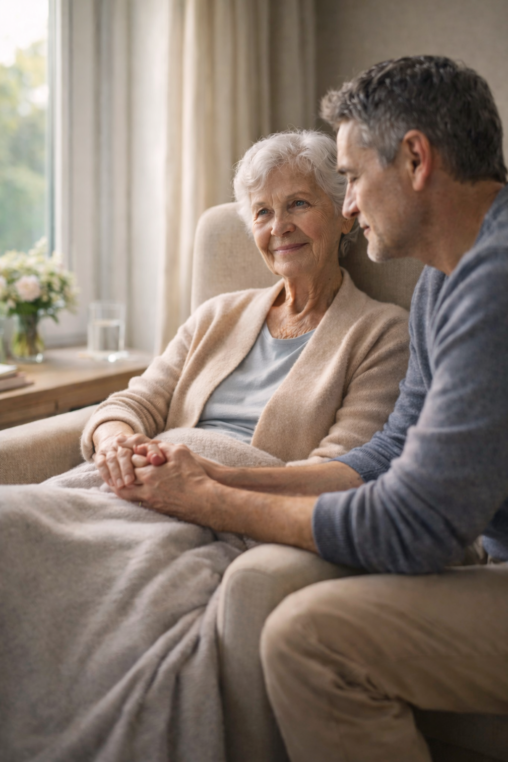 La présence apaise souvent plus que les mots