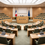 Salle de l’Assemblée nationale symbolisant le débat parlementaire