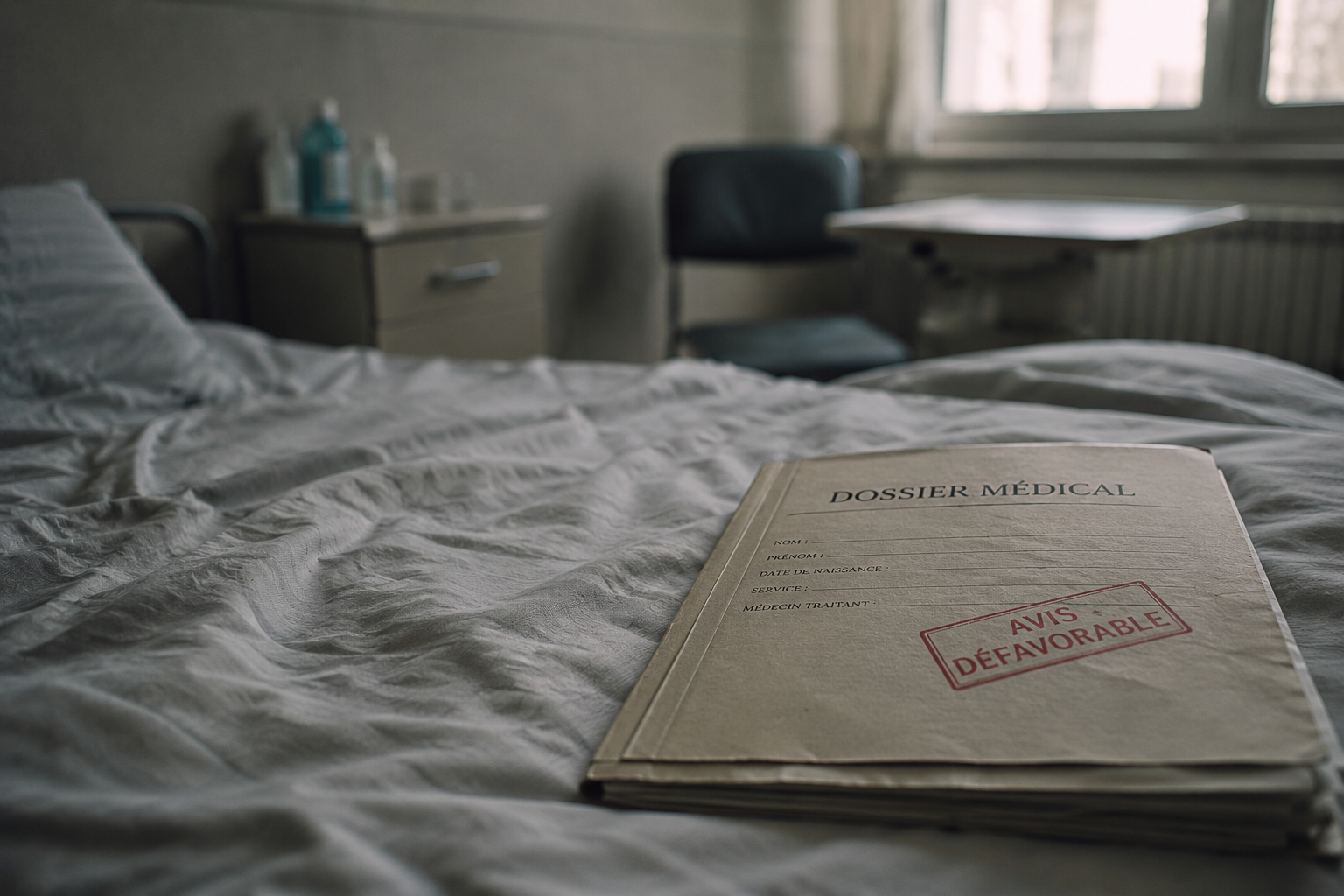 Illustration sobre pour l’article « Peut-on défendre l’euthanasie au nom de la compassion ? Ce que répond la philosophie morale », scène 3 sur la fin de vie et l’accompagnement.