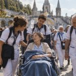 À Lourdes, malades, personnes handicapées, hospitaliers et pèlerins avancent ensemble : la fragilité n'est plus reléguée à l'arrière-plan.